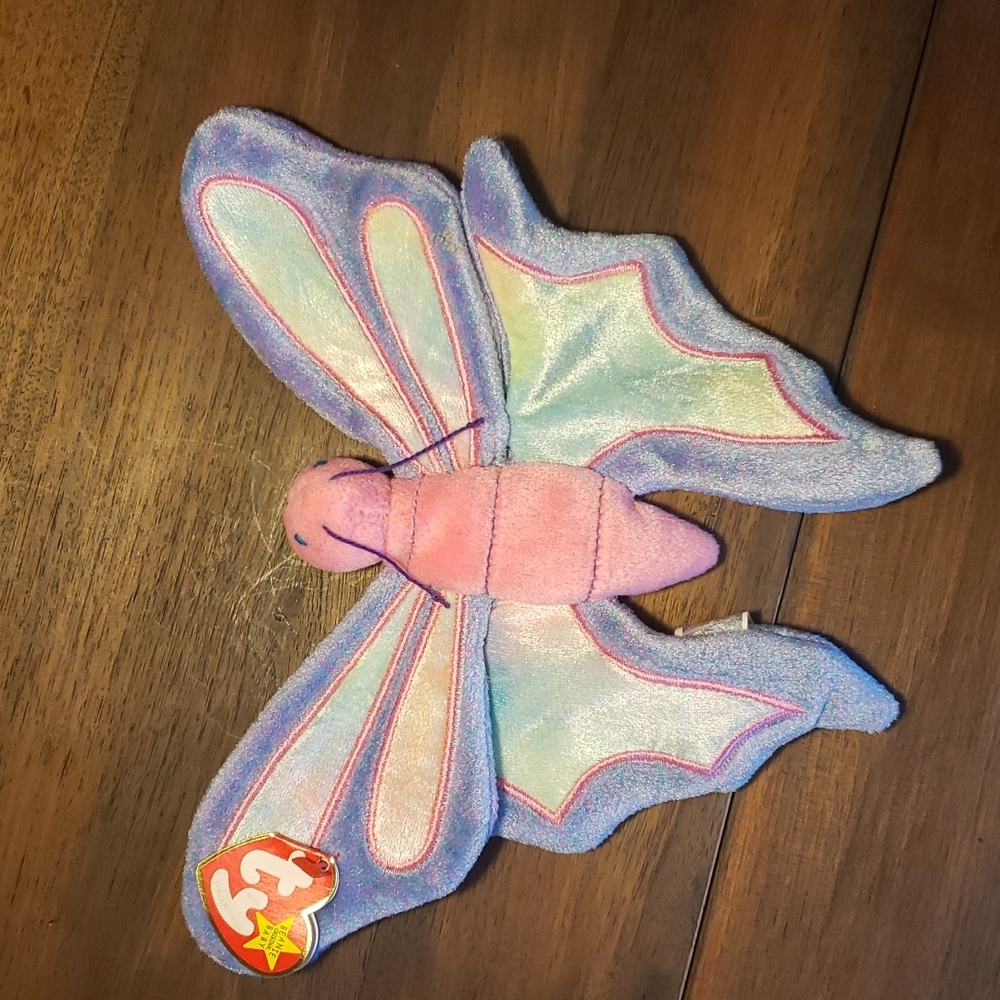 TY Original FLITTER Butterfly Beanie Baby